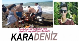 19 YAŞINDAKİ GENÇ BOĞULARAK CAN VERDİ