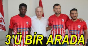 3 OYUNCU İLE SÖZLEŞME İMZALANDI