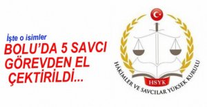 5 SAVCI GÖREVDEN EL ÇEKTİRİLDİ