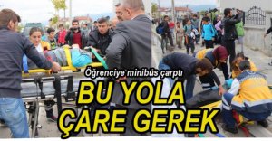 6. SINIF ÖĞRENCİSİNE MİNİBÜS ÇARPTI