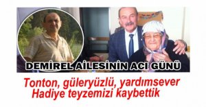 HADİYE DEMİREL SON YOLCULUĞUNA UĞURLANDI