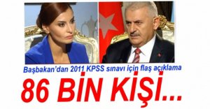 BAŞBAKAN'DAN FLAŞ AÇIKLAMA