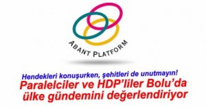 ABANT PLATFORMU BOLU'DA BAŞLADI
