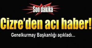 ACI HABER CİZRE'DEN GELDİ