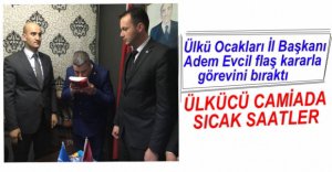 ADEM EVCİL GÖREVİNİ BIRAKTI
