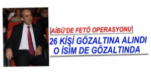 AİBÜ GENEL SEKRETERİ GÖZALTINA ALINDI