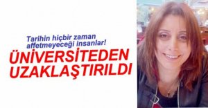 AKADEMİSYEN GÖREVDEN UZAKLAŞTIRILDI