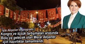 AKŞENER İÇİN HAZIRLIKLAR TAMAMLANDI