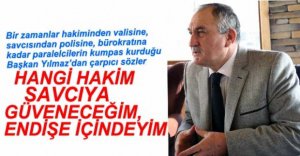 ALAADDİN YILMAZ'DAN ÇARPICI SÖZLER!