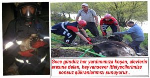 ALKIŞLAR KAHRAMAN İTFAİYECİLERİMİZE