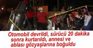 ANNESİ GÖZYAŞLARINI TUTAMADI