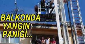 APARTMANIN YANGIN PANİĞİ...