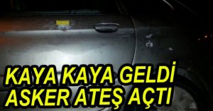 ASKER OTOMOBİLE ATEŞ AÇTI