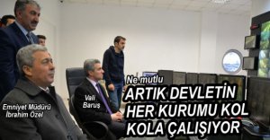 BARUŞ VE ÖZEL ÇALIŞMALARI DENETLEDİ