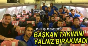 BAŞKAN ÇARIKÇI GÜRSOY'U KIRMAZ!