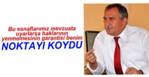 BAŞKAN YILMAZ NOKTAYI KOYDU