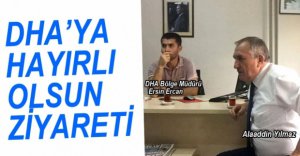 BAŞKAN YILMAZ'DAN DHA'YA ZİYARET