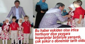 BAŞKAN'DAN ALTIN ÇOCUKLARA ÇEYREK ALTIN...