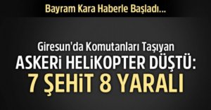 BAYRAM GÜNÜ YÜREĞİMİZİ YAKAN HABER