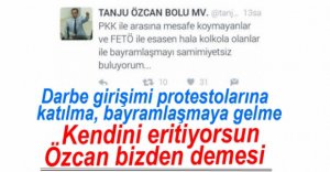 BAYRAMLAŞMAYA NEDEN KATILMADIĞINI AÇIKLADI