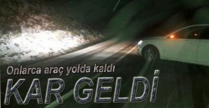 BEKLENEN KAR GELDİ