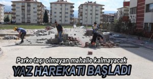 BELEDİYE HAREKATA BAŞLADI