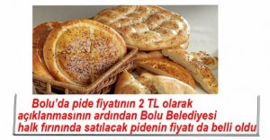 BELEDİYE PİDESİNİN FİYATI BELLİ OLDU