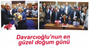 BELEDİYEDE SÜRPRİZ DOĞUM GÜNÜ...