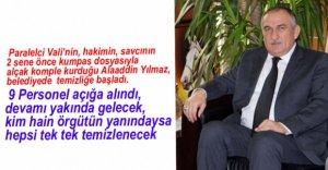 BELEDİYEDE TEMİZLİK BAŞLADI