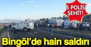 BİNGÖL'DE ALÇAK SALDIRI