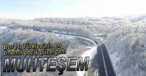 BOLU DAĞI HAVADAN GÖRÜNTÜLENDİ