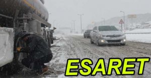 BOLU DAĞI'NDA TRAFİK FELÇ!