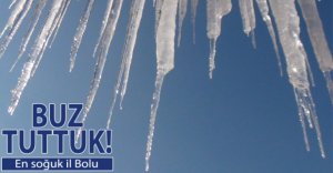 BOLU DÜN GECE BUZ TUTTU!