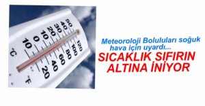 BOLU İÇİN SOĞUK HAVA UYARISI