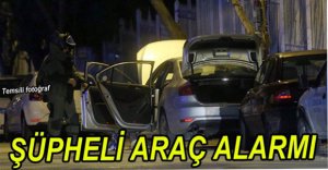 BOLU'DA ŞÜPHELİ ARAÇ ALARMI