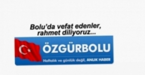 BOLU'DA VEFAT EDENLER - 06 MART PAZAR