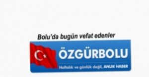 BOLU'DA VEFAT EDENLER, 05 HAZİRAN PAZAR