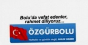 BOLU'DA VEFAT EDENLER, 24 MART PERŞEMBE