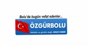 BOLU'DA VEFAT EDENLER, 27 MAYIS CUMA
