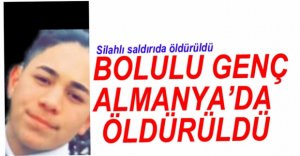 BOLULU GENÇ ALMANYA'DA YAŞAMINI GETİRDİ