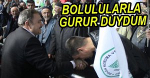 BAKAN'DAN BOLULULARA ÖVGÜ  DOLU SÖZLER