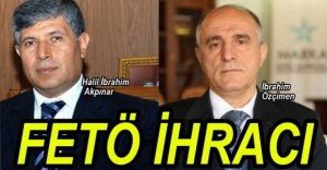 BOLU'NUN 2 ESKİ VALİSİ İHRAÇ EDİLDİ