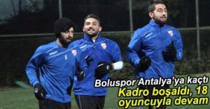 BOLUSPOR ANTALYA KAMPINDA