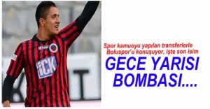 BOLUSPOR GENÇ GOLCÜYÜ ALDI