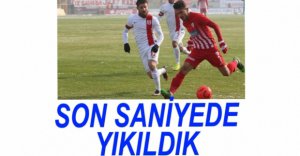 BOLUSPOR SON SANİYEDE YIKILDI
