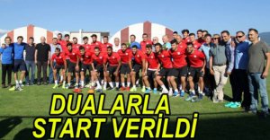 BOLUSPOR TOP BAŞI YAPTI