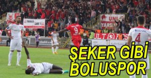 BOLUSPOR ZİRVEYİ SEVDİ