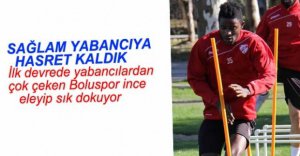 BOLUSPOR'A NİJERYALI ORTA SAHA OYUNCUSU