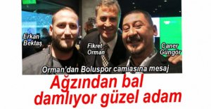 BOLUSPOR'A ÖVGÜ DOLU SÖZLER