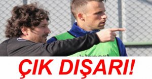 BOLUSPOR'DA GERGİN ANLAR